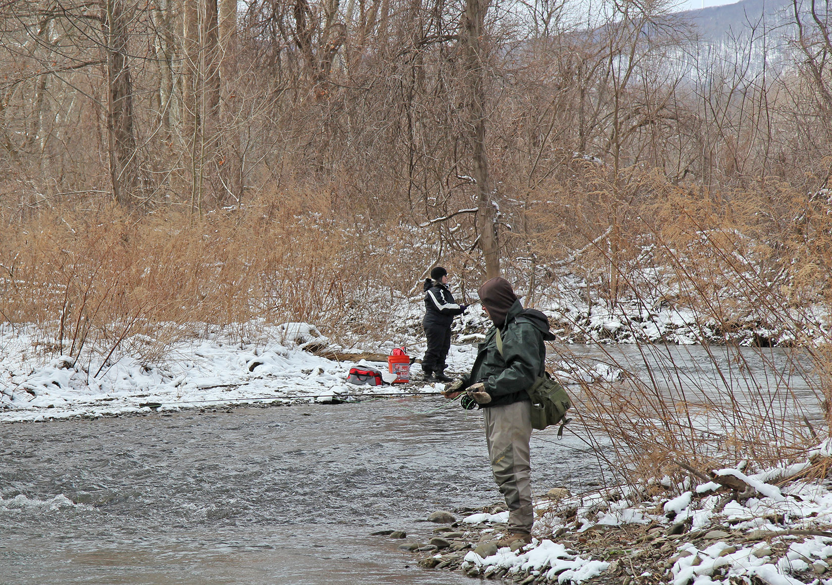 Opening day of trout season